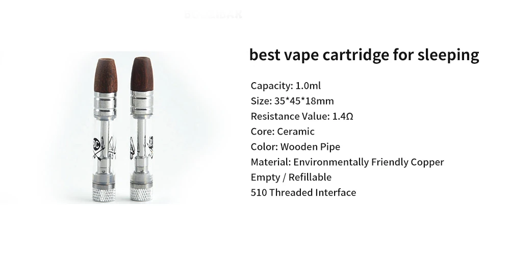 best vape cartridge for sleeping